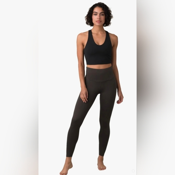 Prana Pants - prAna Layna 7/8 Leggings XS Or Large Dark Iron Gray High Waist Stretch